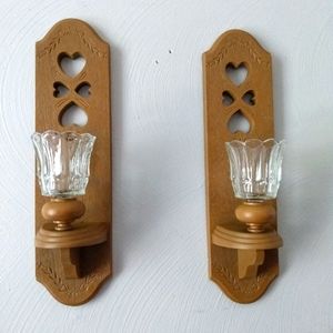 Burwood 1986 wall candle holders